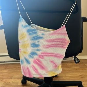 Bluenotes tie-dye crop top